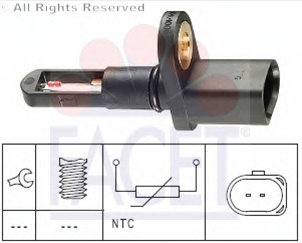 HAVA SICAKLIK SENSÖRÜ VW 06B905379D Facet 10.4006