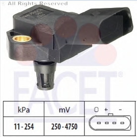 VW ALTEA XL 1.8 TSI BZB 07→ MAP SENSÖRÜ 038906051D Facet