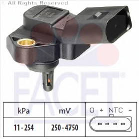 VW POLO 1.4 TDI AMF 01-05 MAP SENSÖRÜ 038906051 062906051