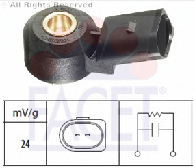 VW POLO 1.4 16V BBY BKY 01-08 VURUNTU SENSÖRÜ 030905377C Kablsuz