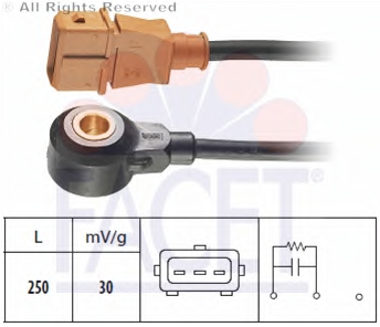 VW VURUNTU SENSÖRÜ VW 06A905377A (Kahverengi) Facet 9.3065