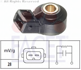 VW VURUNTU SENSÖRÜ VW 030905377A (Kablosuz) Facet 9.3001