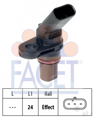CADDY 3 2.0 TDI CFHC CLCB 10→ MOTOR DEVİR SENSÖRÜ 02T906207A 02