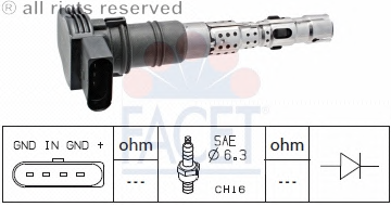 VW TUAREG 4.2 V8 AXQ 02-06 ATEŞLEME BOBİNİ 077905115R 077905115S