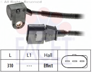 VW EKSANTRİK DEVİR SENSÖRÜ VW 03G957147C 03G957147A Facet 9.0456
