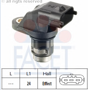 VW KRANK DEVİR SENSÖRÜ VW 0B8927321 Facet 9.0438