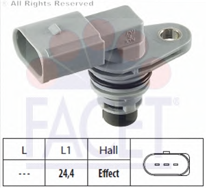 VW EKSANTRİK DEVİR SENSÖRÜ 030907601,D,E 03D907601 Facet 9.0368