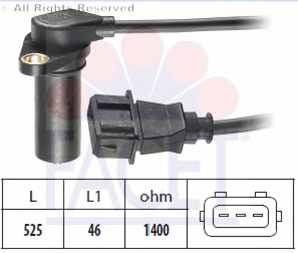 VW CADDY 2 1.9 SDI AEY 95-04 KRANK DEVİR SENSÖRÜ 028907319B