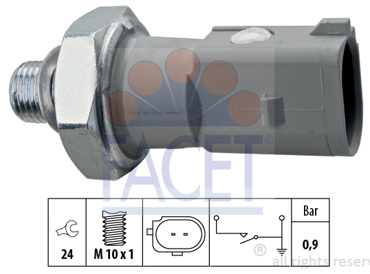 VW YAĞ MÜŞÜRÜ 0.90ºC 059919081E 059919081H Facet 7.0197