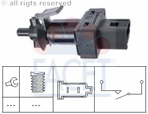 VW DEBRİYAJ PEDAL MÜŞÜRÜ 2E0907457 2E0907457A Facet 7.1222