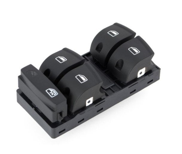 Audi A3 Cam Açma Düğmesi Surucu Tarafı Sol A6 Q7 2004→ 4F0959851C