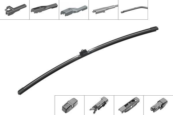 Audi A1 8X 2011-2018 Silecek Süpürgesi Aerotwin Plus Ön Sol (Sürücü) 600 mm
