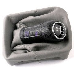 VW Polo 2003-2009 Gri Renk Vites Körüğü Topuzu 5 Vites 6Q1711113F