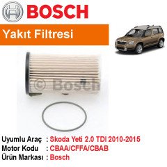 Skoda Yeti 2.0 TDI Yakıt Filtresi 2010-2015 [Bosch]402006