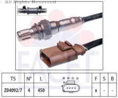 VW OKSİJEN SENSÖRÜ  03C906262AE KATALİTİK KONVERTÖRDEN ÖNCE