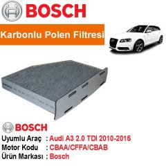 Audi A3 2.0 TDI Karbonlu Polen Filtresi 2010-2015 [Bosch]432397