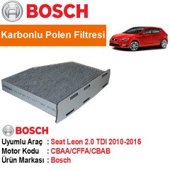 Seat Leon 2.0 TDI Karbonlu Polen Filtresi 2010-2015 [Bosch]