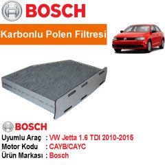 VW Jetta 1.6 TDI Karbonlu Polen Filtresi 2010-2015 [Bosch]432397