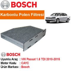 VW Passat 1.6 TDI Karbonlu Polen Filtresi 2010-2015 [Bosch]