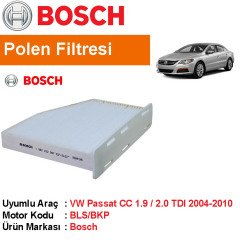 VW Passat CC 1.9 / 2.0 TDI Polen Filtresi 2004-2010 [Bosch]