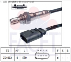 POLO 1.4 16V BBY BKY 01-08 OKSİJEN SENSÖRÜ 036906262D KATALİTİK K