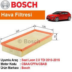 Seat Leon 2.0 TDI Hava Filtresi 2010-2015 [Bosch]