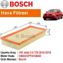 VW Jetta 2.0 TDI Hava Filtresi 2010-2015 [Bosch]