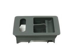 VW Polo HB Cam Düğme Çerçevesi Siperi Sol Siyah 00-02 6N0959549A