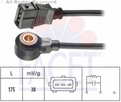 VW BORA 1.6 AKL 98-05 VURUNTU SENSÖRÜ  06A905377 (Siyah) Facet