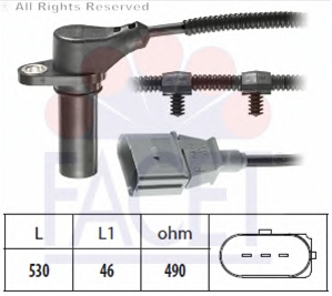 VW KRANK DEVİR SENSÖRÜ  VW 038957147D 038957147F  Facet 9.0504