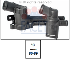 VW TERMOSTAT 80 - 89°C 03F121111A Facet 7.8773