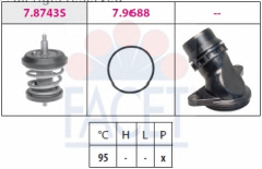 VW AUDI A3 1.8 TFSI BZB 08→ TERMOSTAT 95°C  06H121113B Facet