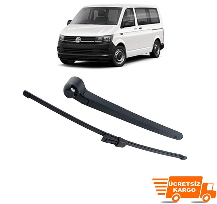 Transporter T7 Arka Silecek Kolu + Silecek + Kapak 15→ 7E0955707B