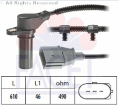 VW KRANK DEVİR SENSÖRÜ 045907319A 045957147C Facet 9.0259