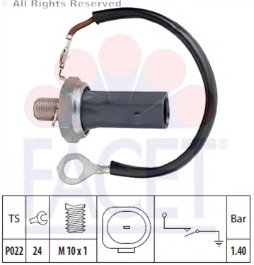 VW YAĞ MÜŞÜRÜ 1.40 BAR 06D919031 Facet 7.0159
