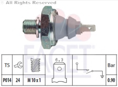 VW YAĞ MÜŞÜRÜ 0.90 BAR  068919081A (Kahverengi Gri)  Facet 7.0095