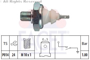 AUDI 80 90 100 MODELLERİ   YAĞ MÜŞÜRÜ 1.80 BAR 056919081E Beyaz