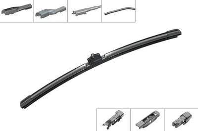 Audi A1 8X 2011-2018 Silecek Süpürgesi Aerotwin Plus Ön Sağ (Ön Yolcu) 380 mm