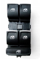 Seat Leon Ateca A1 Cam Açma Düğmesi Anahtarı Krom 5G0959857A -G